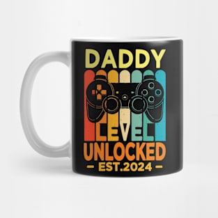 daddy level unlocked est 2024 Mug